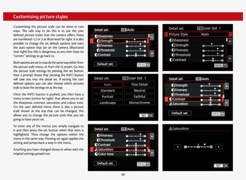 Joomla Plugins - Canon 80d Picture Style Settings, transparent png download