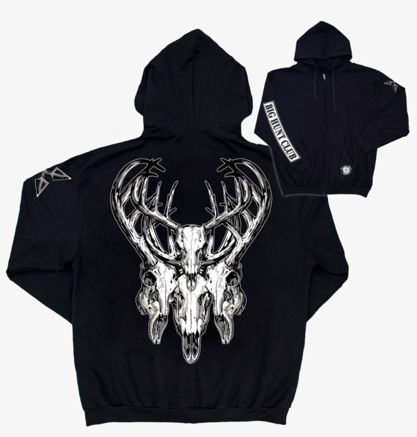 Big Hunt Club - Hoodie, transparent png download