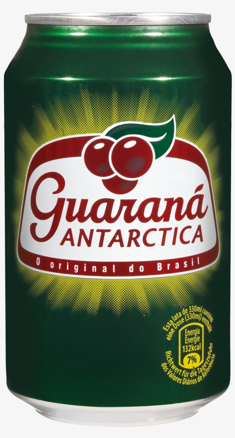 Guarana Can 330ml - Guarana Antarctica, transparent png download