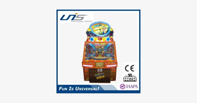 Unis Panning For Gold Redemption Ticket Game - Wild Life Pics Arcade, transparent png download
