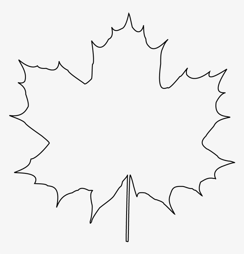 Maple Leaf Graphic - Clip Art, transparent png download
