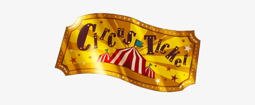 Vip Circus Ticket Transparent - Illustration, transparent png download