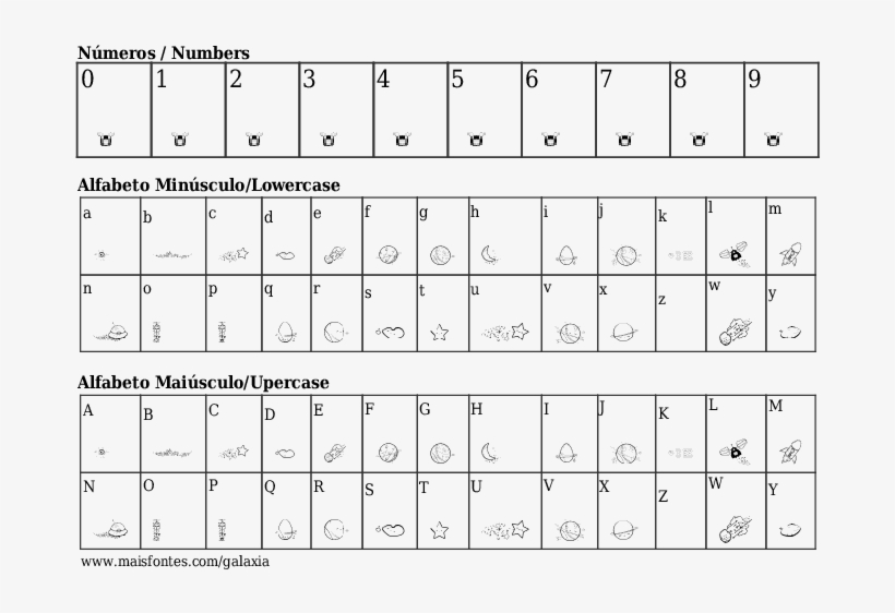 Font Details Galaxia - Font, transparent png download