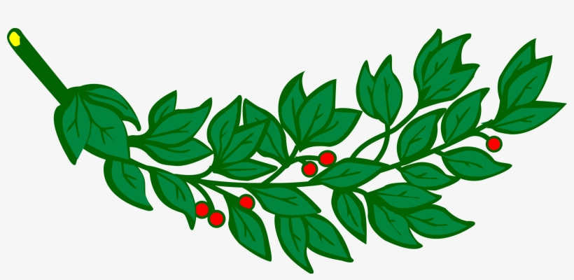 This Free Icons Png Design Of Laurel Branch 9, transparent png download