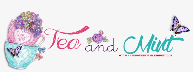 Vintage Stack Of Tea Cups With Flowers - Shower Curtains, transparent png download