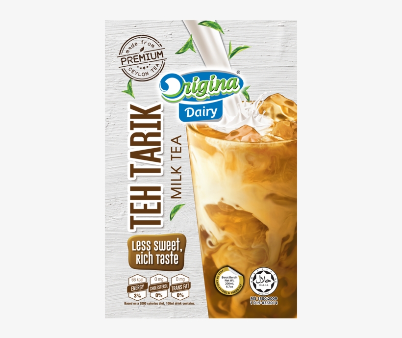 Malaysia Milk Tea, Malaysia Milk Tea Manufacturers - Origina Teh Tarik, transparent png download