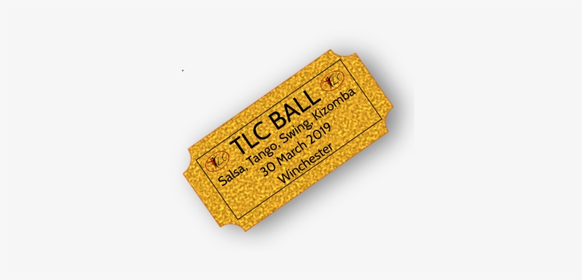Tlc Ball Ticket - Tracie's Latin Club, transparent png download