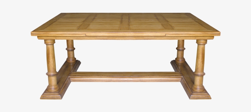 Column Base Table Old Xviiith Century Billiard Table - Coffee Table, transparent png download