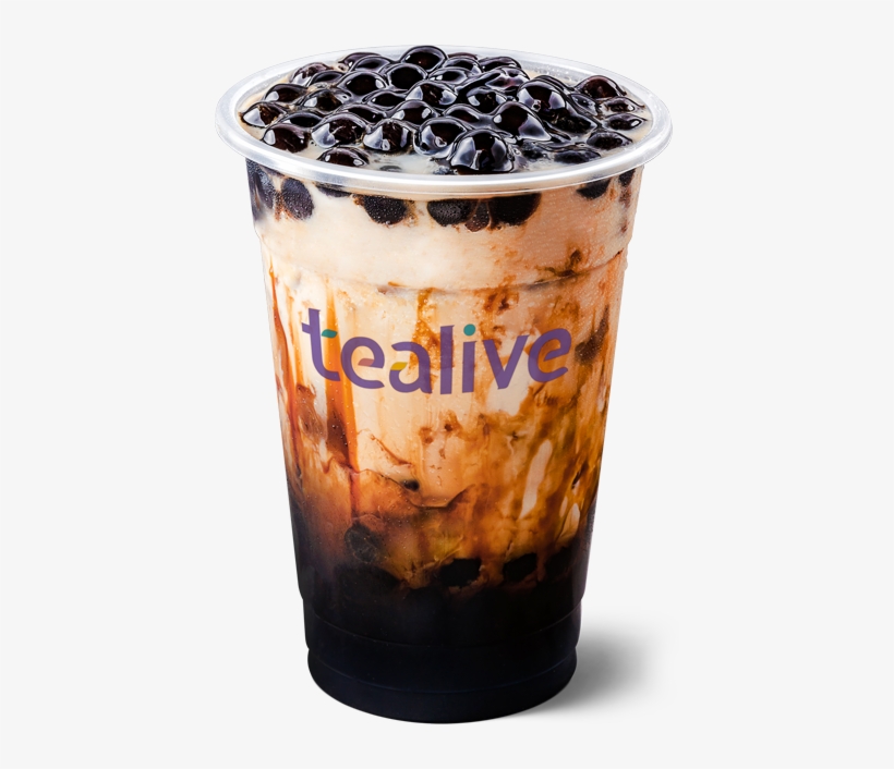 Iced Milk Tea, With Warm Pearls - Pearls Large, transparent png download