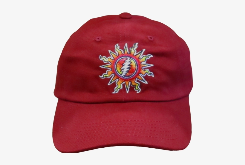 Grateful Daed Sunshine Lightning Embroiderd Ball Cap - Grateful Dead Sunshine Daydream Embroidered Baseball, transparent png download