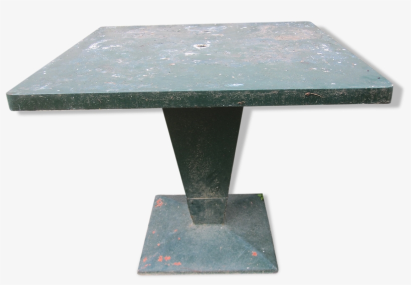 Old Table Tolix Xavier Pauchard Kub 90 X 90cm - Xavier Pauchard, transparent png download