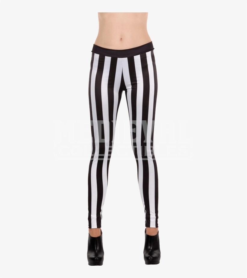 Vertical Striped Leggings - Leggings, transparent png download