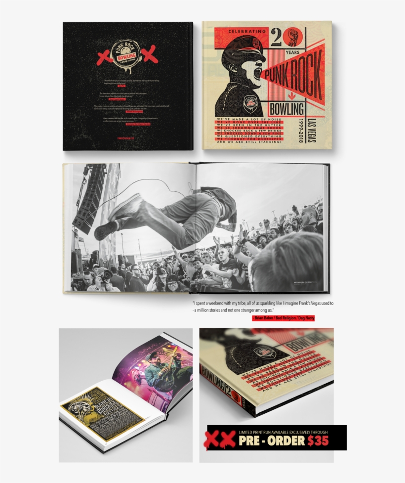 The Infamous Punk Rock Bowling Festival Has Just Dropped - Book, transparent png download