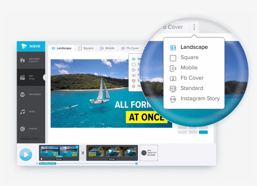 Get All Aspect Ratios Of Your Video At Once - Social Video Marketing, transparent png download