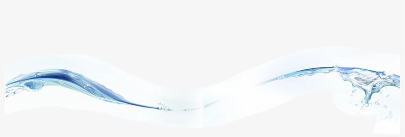 Agua Fondo Azul - Water Vector, transparent png download