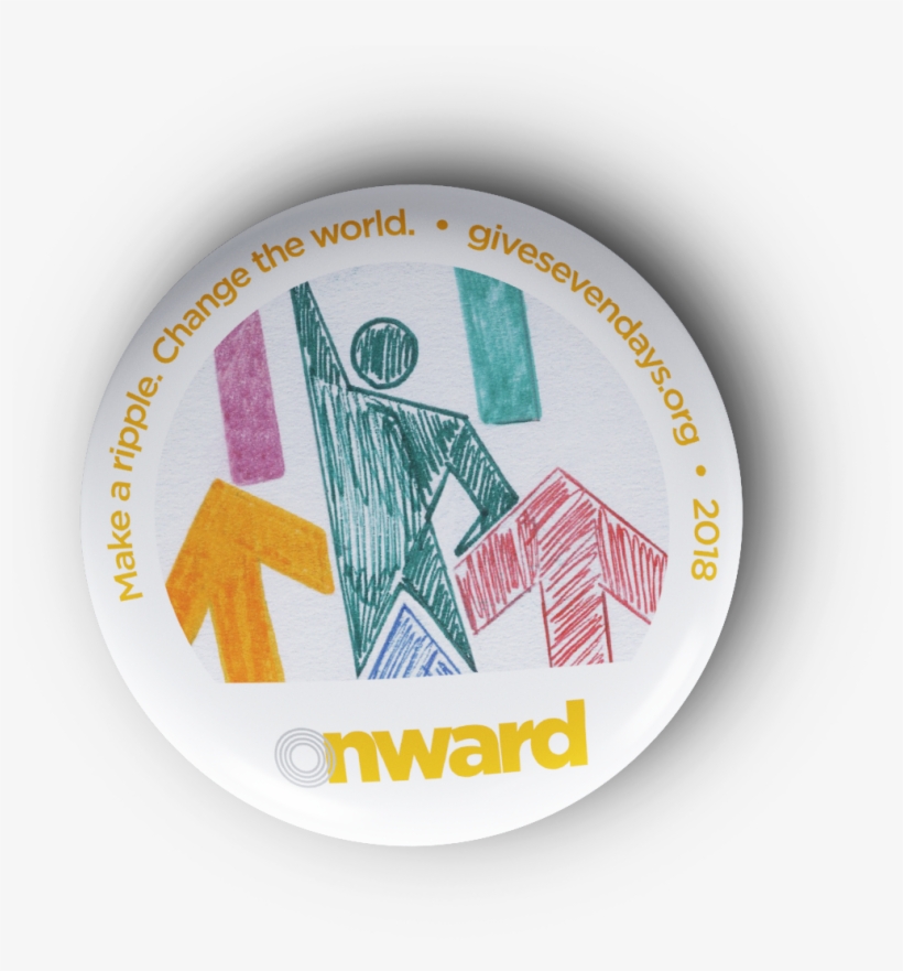 Give Sevendays Button - Kindness, transparent png download