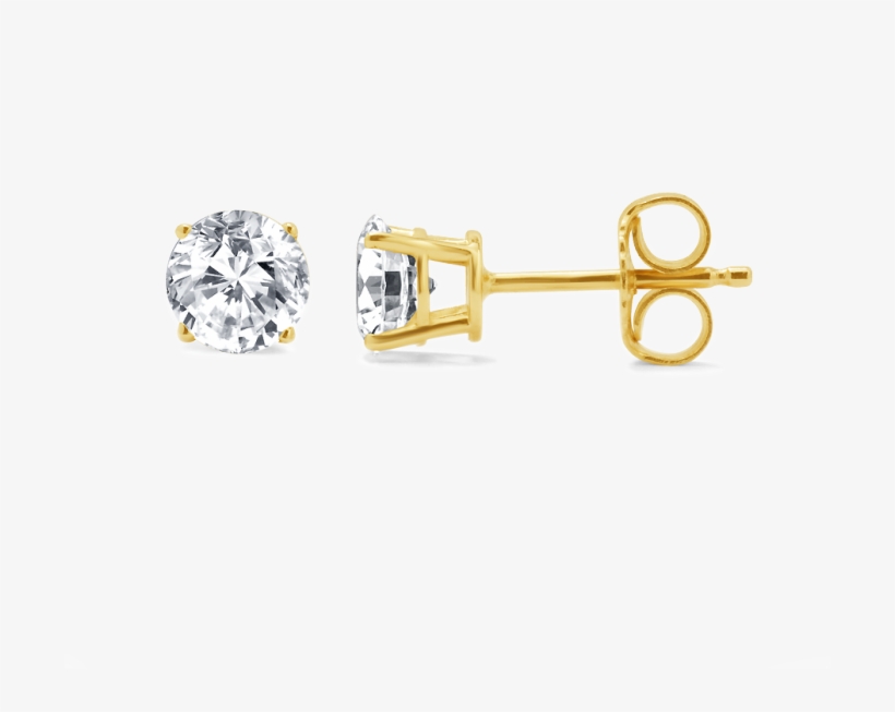 American Diamond Party Wear Earrings In White Colour, transparent png download