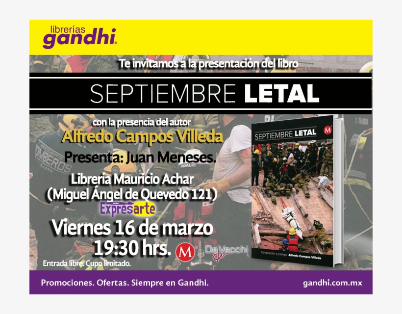 #septiembreletal, La Recopilación De Las Historias - Gandhi, transparent png download