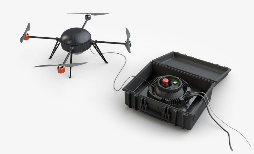 Drone For Surveillance - Tethered Drone, transparent png download
