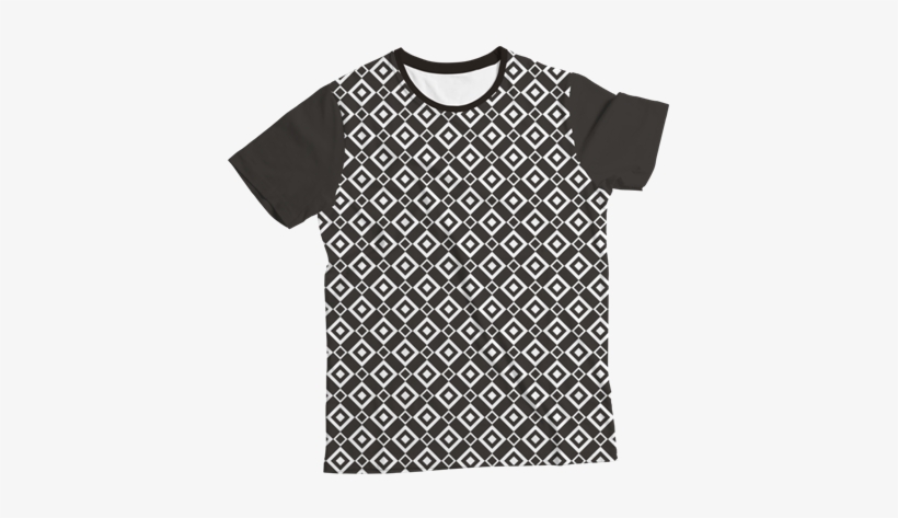 Camiseta Formas Geométricas - Shirt, transparent png download
