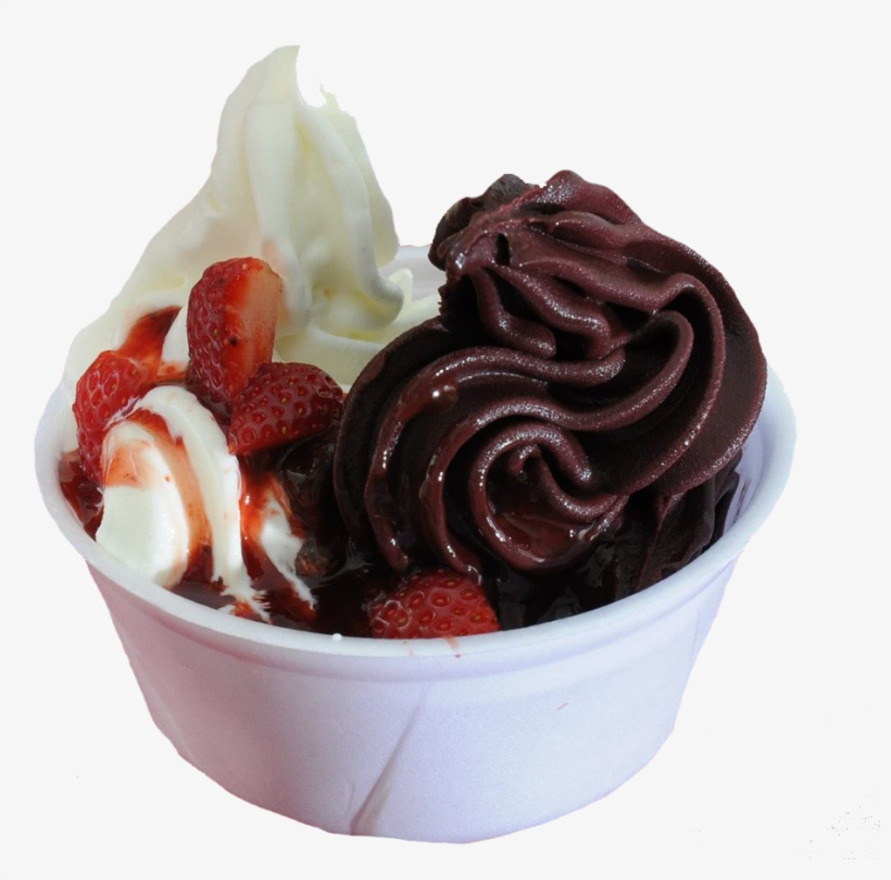 Açaí Com Frozen Iogurte - Sorvetes E Açai Png, transparent png download