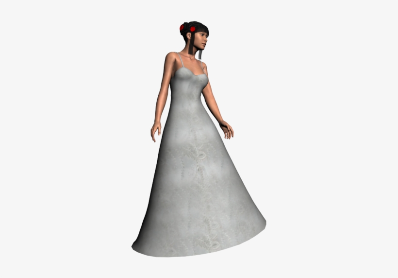 L33t Wedding Dress - Gown, transparent png download