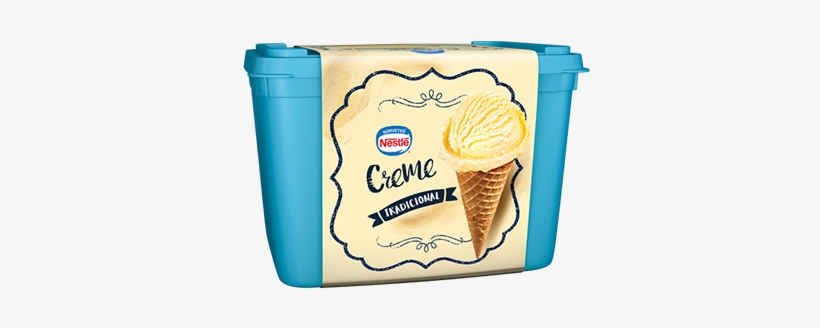 Sorvete Nestlé Creme Tradicional - Sorvete Nestle Tradicional, transparent png download