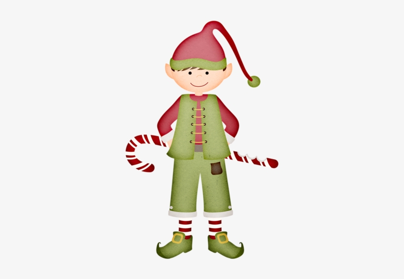Christmas Png Photo Frame With Santa And Candy Caneu200b - Clip Art, transparent png download