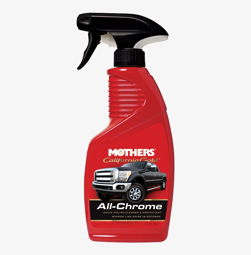 California Gold All Chrome Quick Polish Cleaner - Mothers California Gold Chrome Quick Polish, transparent png download