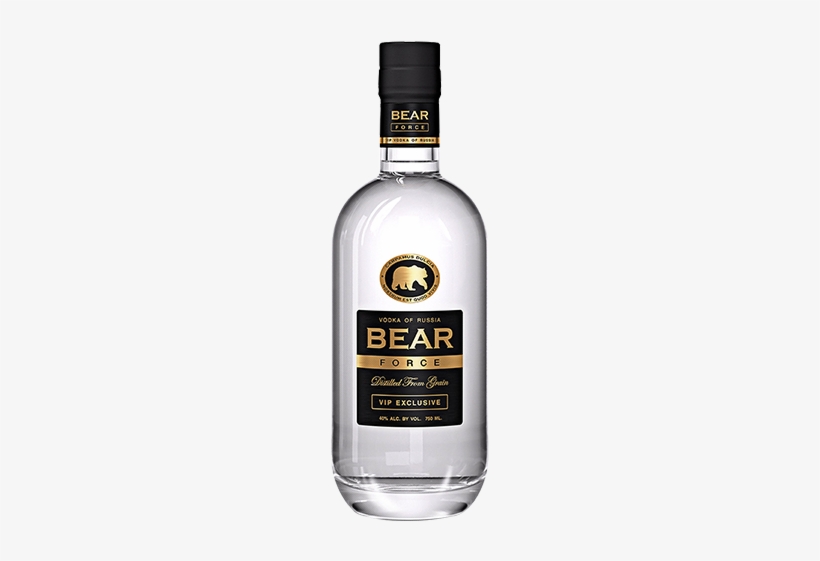 Bearforce - Bear Force Vodka Price, transparent png download