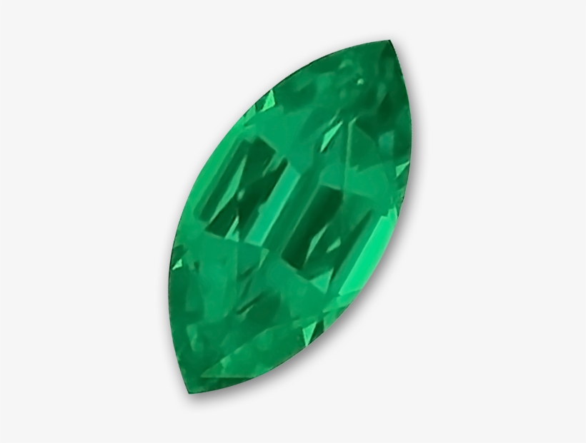 10x5mm Marquise Gem Quality Chatham Lab Grown Emerald - Emerald, transparent png download