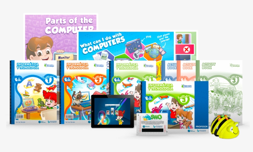 Es Un Programa Educativo Integral Dirigido A Alumnos - Libros De Computacion Para Primaria, transparent png download