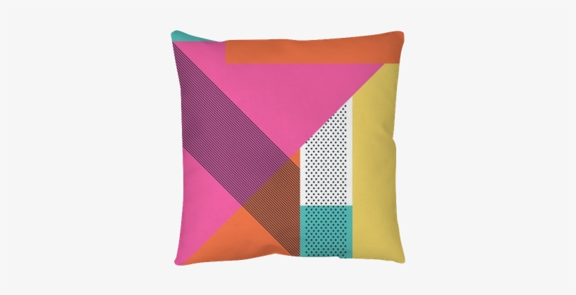Abstract Retro S Background With Geometric Shapes - Abstract, transparent png download