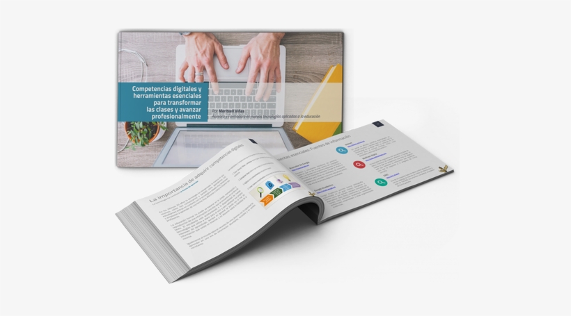 Competencias Digitales Y Herramientas Tic Para Transformar - Brochure, transparent png download