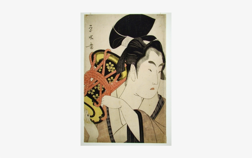 Sir Edmund Walker Collection Old Japanese Painting - Third Gender: Beautiful Youths In Japanese Edo-period, transparent png download
