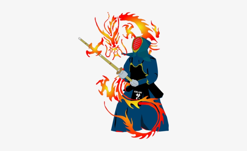 Samurai Clipart Japanese Samurai - Red Samurai Wall Clock, transparent png download