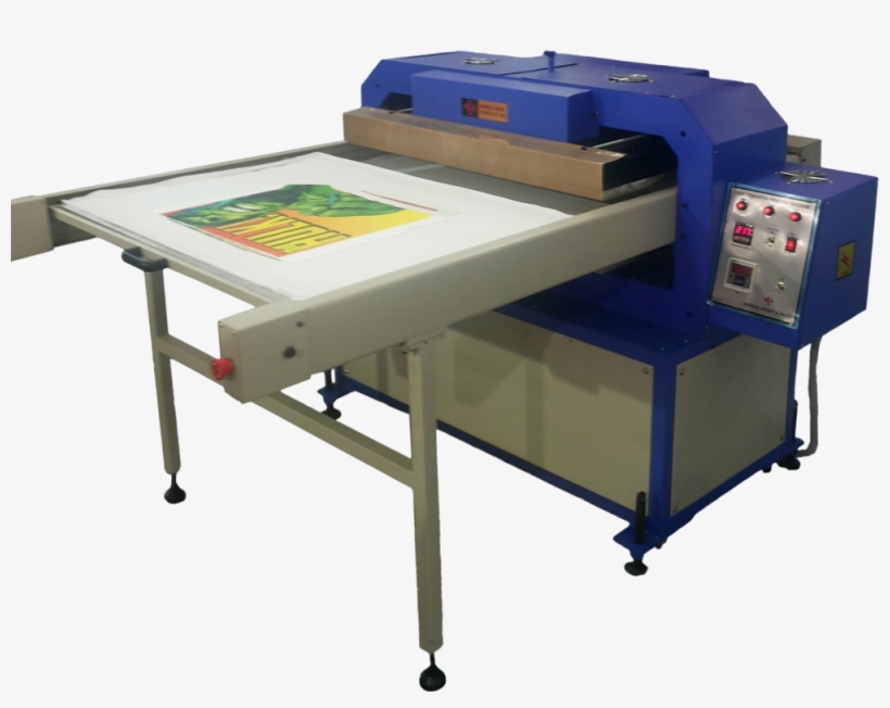 Flat Bed Sublimation Heat Press - Flat Bed Transfer Printing Machine, transparent png download
