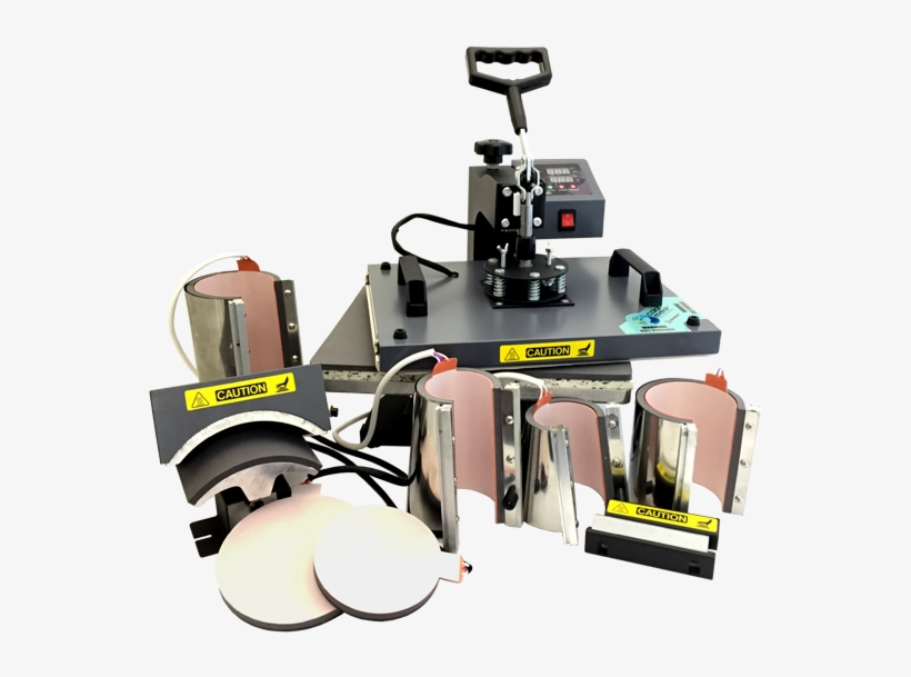 Combo Heat Press 8 In - Maquina De Sublimacion 8 En 1, transparent png download