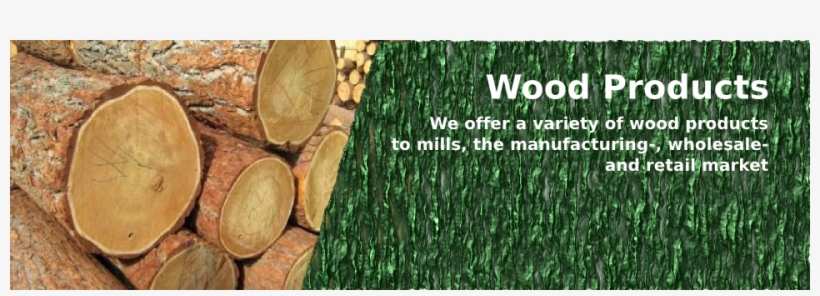 Wood Products We Supply Our Products With Confidence - Raw Timber, transparent png download