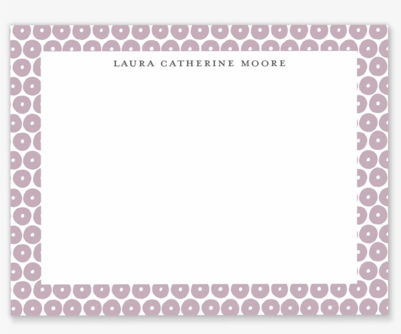 Dotted Name Flat Notes - Paper, transparent png download