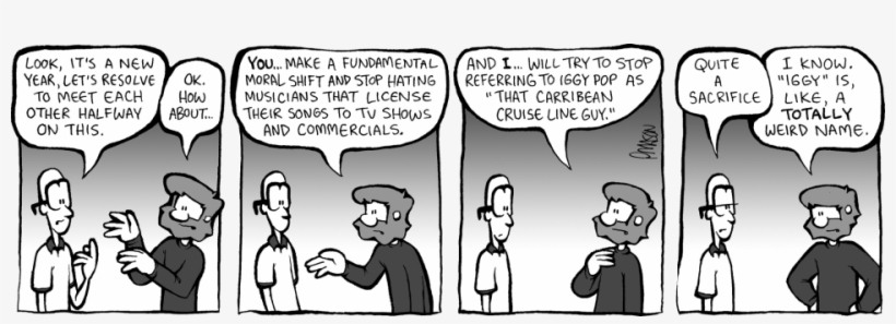 Look, It's A New Year, Let's Resolve To Meet - Meeting New People Comic, transparent png download