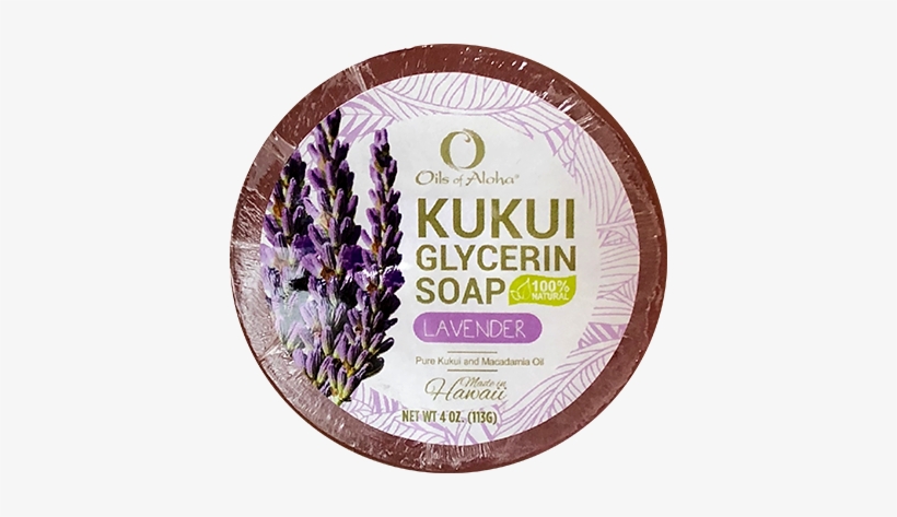 Kukuiæ Lavender Soap 4oz - Glycerin Soap, transparent png download