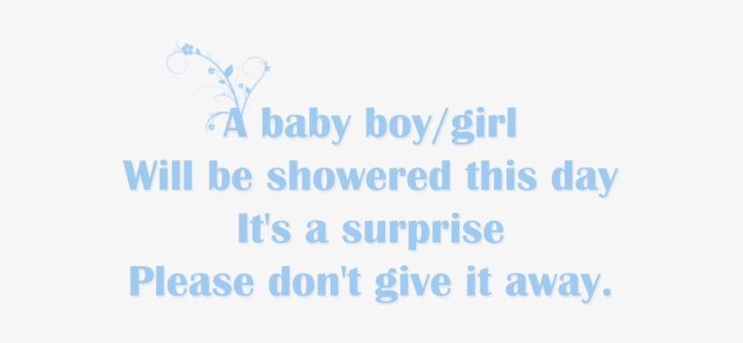 Surprise Baby Shower Invitations With A Marvelous Of - Elegante Schwarz-weiße Blumenmonogramm-hochzeit Servietten, transparent png download