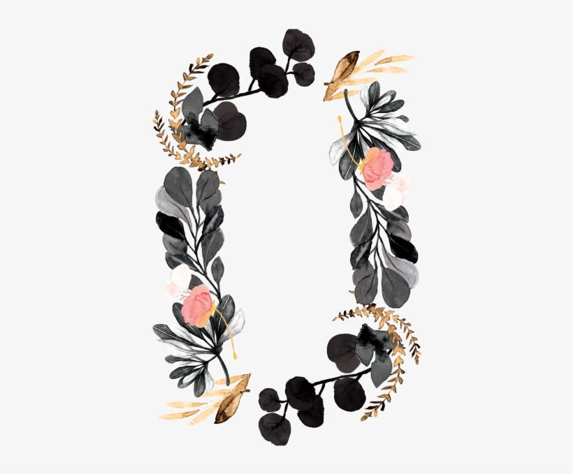 Flower Frame - Portable Network Graphics, transparent png download