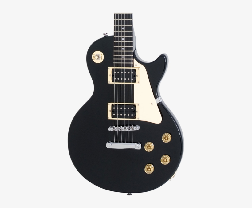 Guitarra Electrica Epiphone Enbebch1 Lp 100 Ebony Ch - Guitarra Epiphone Lp 100, transparent png download
