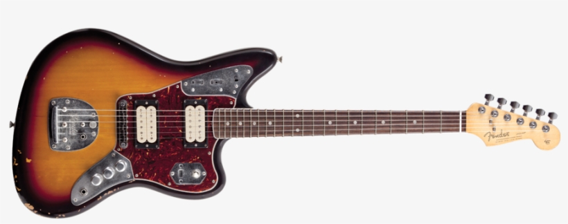 Chitara Electrica Fender Kurt Cobain Jaguar - Fender Kurt Cobain - 3 Color Sunburst, transparent png download