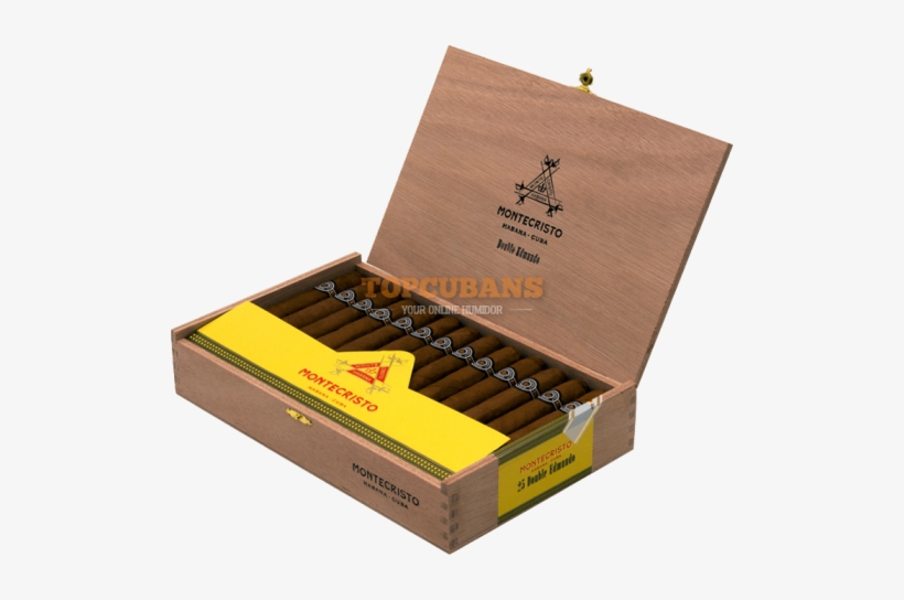 Montecristo Double Edmundo Box Of - Montecristo, transparent png download
