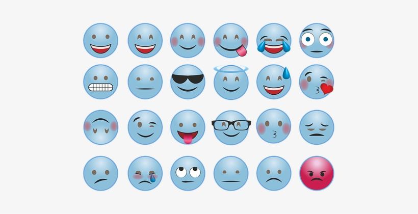 Emojis, Smilie, Whatsapp, Emotions - Meaning Of Emotions In English, transparent png download
