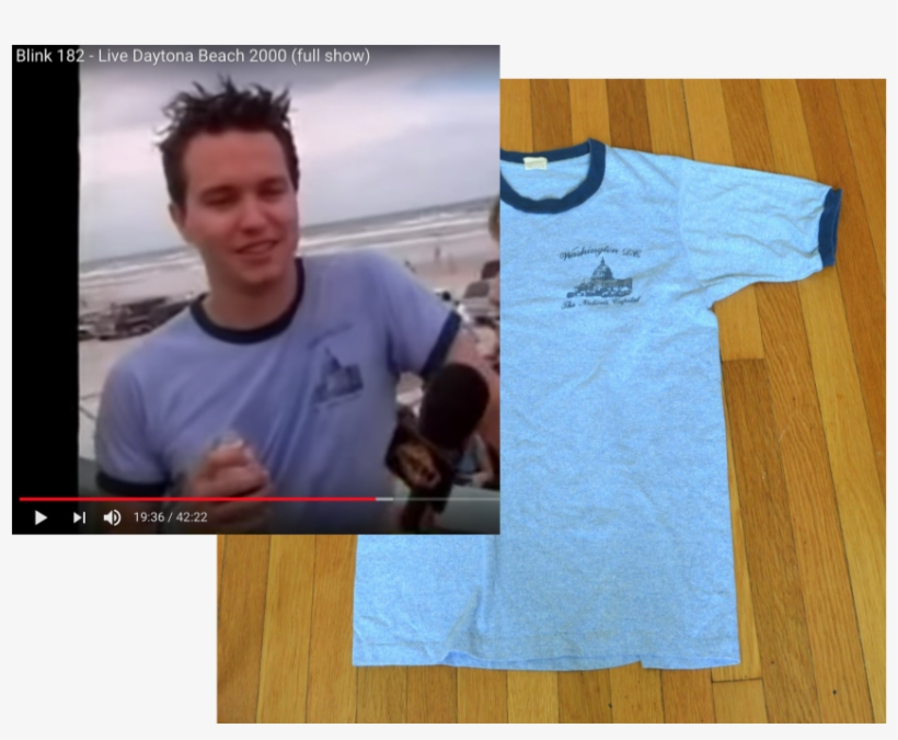 Notes On Blink 182, Washington Dc, And Spring Break - Mark Hoppus, transparent png download