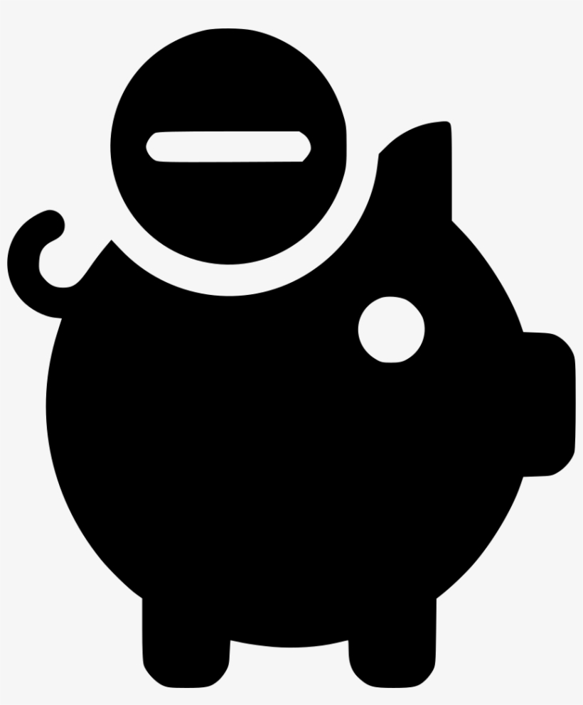 Delete Piggy Bank Comments - Savings Icon Png, transparent png download